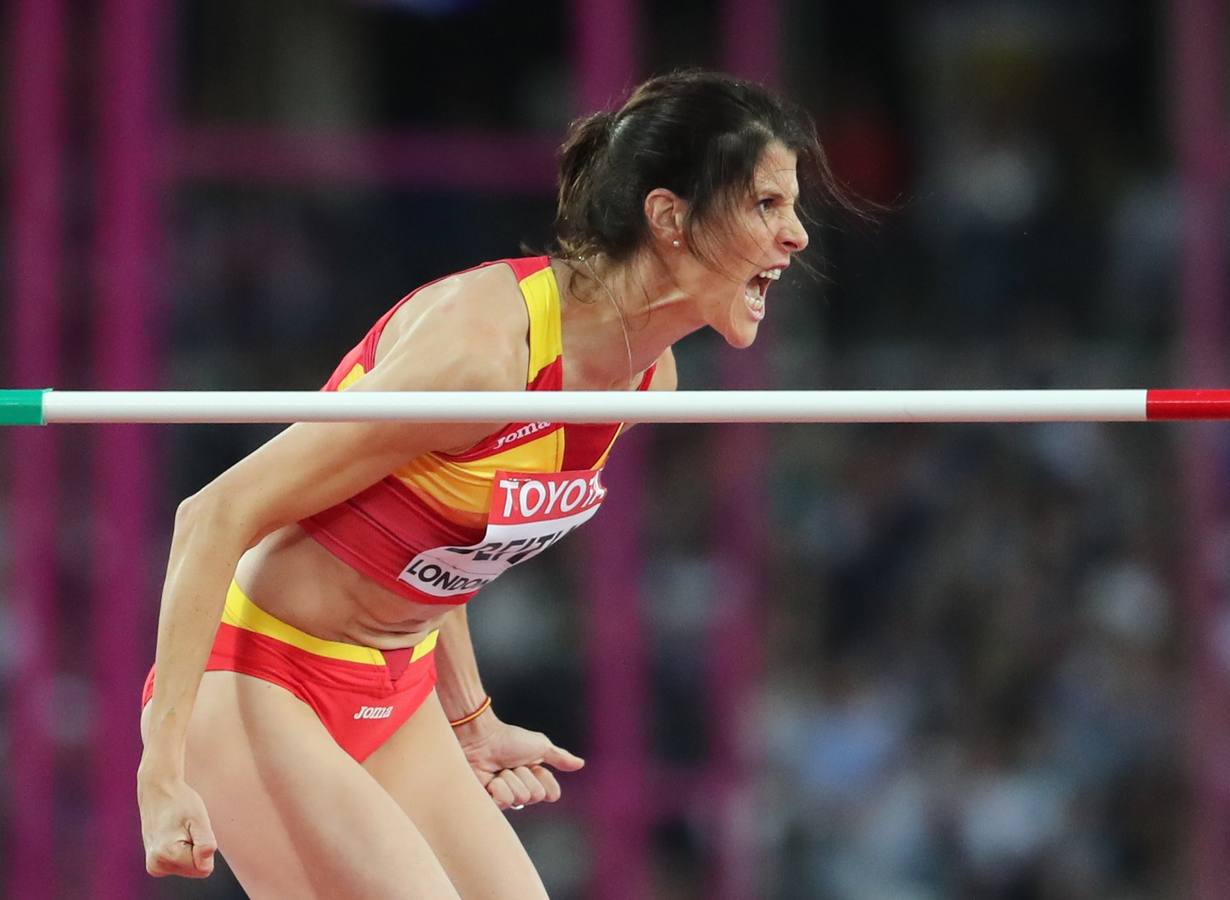 Ruth Beitia, en la calificación