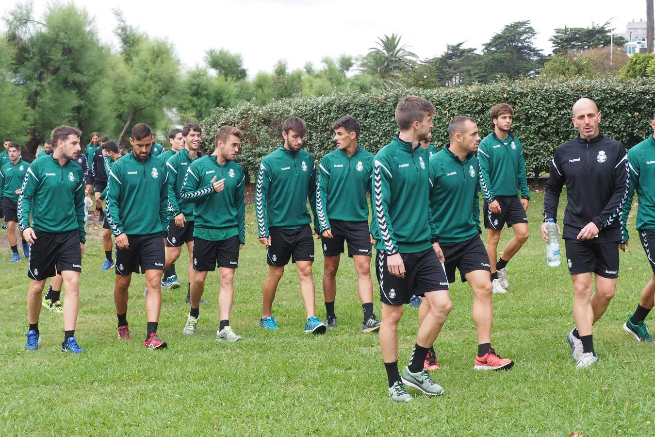 Entrenamiento del Racing en Mataleñas