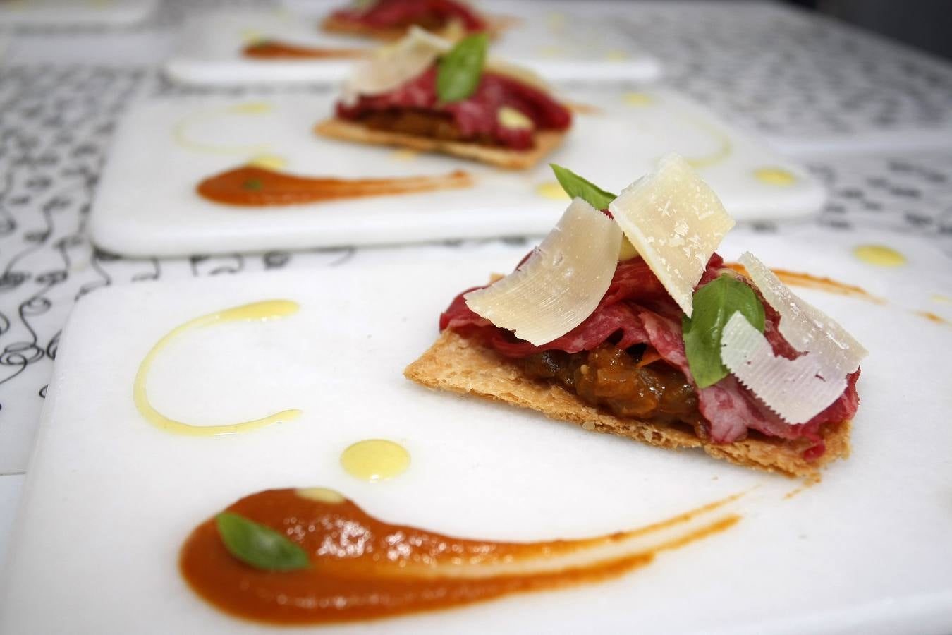 Pincho ganador del concurso.