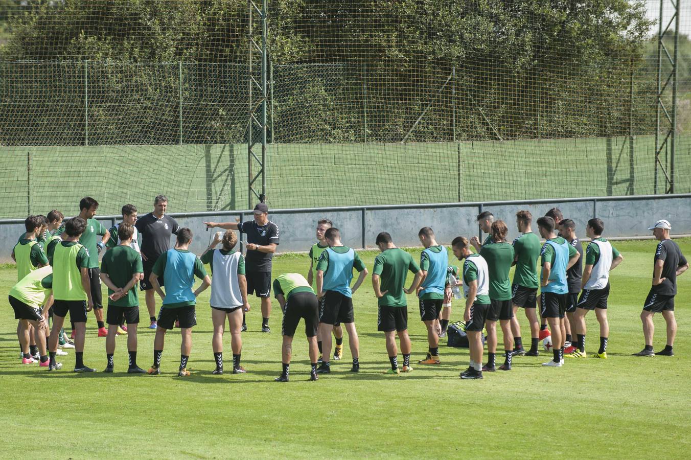 Entrenamiento del Racing