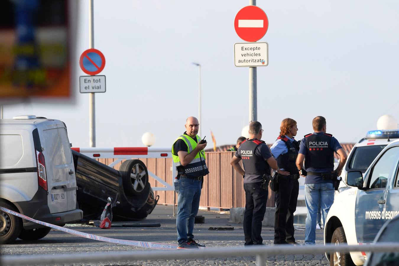 Cinco terroristas abatidos cuando pretendían otro atropello masivo en Cambrils