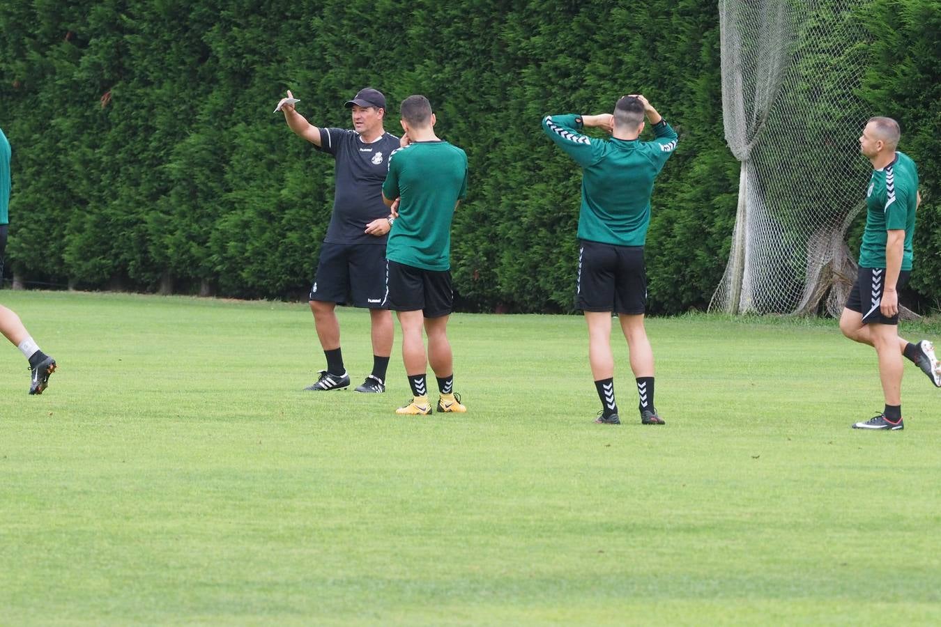 Entrenamiento previo al debut