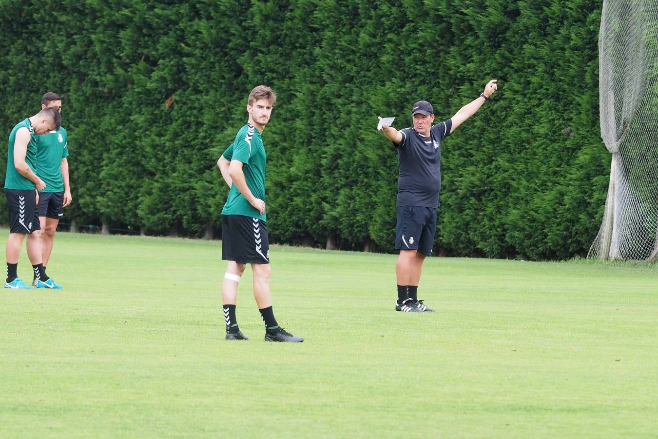 Entrenamiento previo al debut