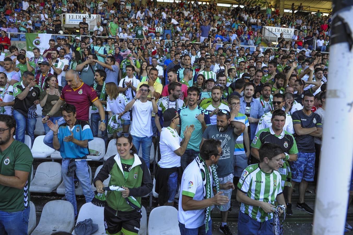 El Sardinero acoge el primer partido de competición oficial del conjunto cántabro