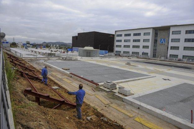 Las nuevas instalaciones ocuparán la parcela superior del parking subterráneo.