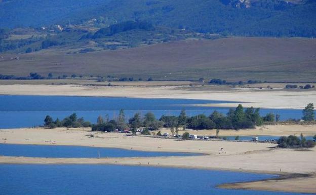 Imagen del Pantano del Ebro.