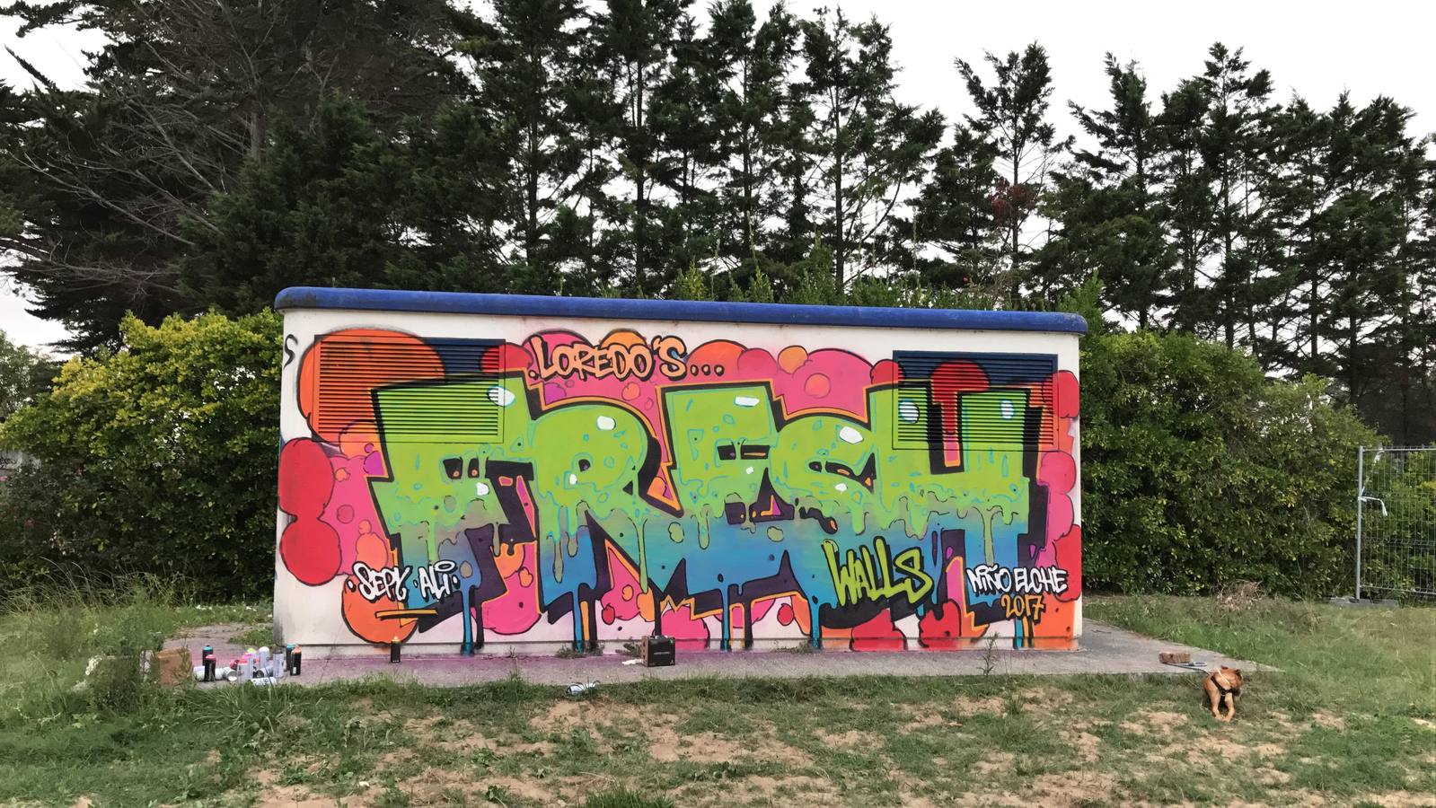 Fresh Wall Somo une el turismo, el surf y el urbanismo a través del arte urbano