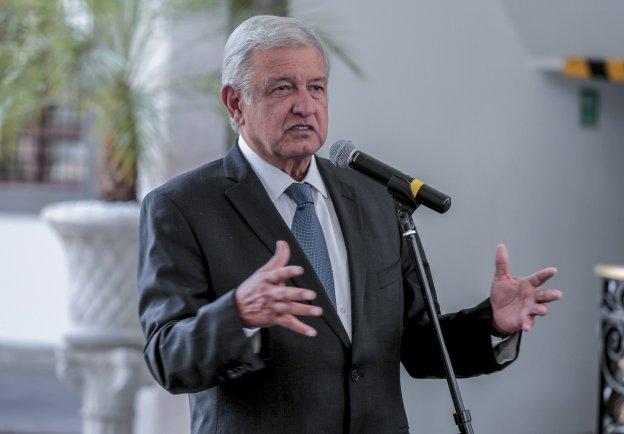 En la imagen, López Obrador. Su abuelo materno era de Ampuero. 