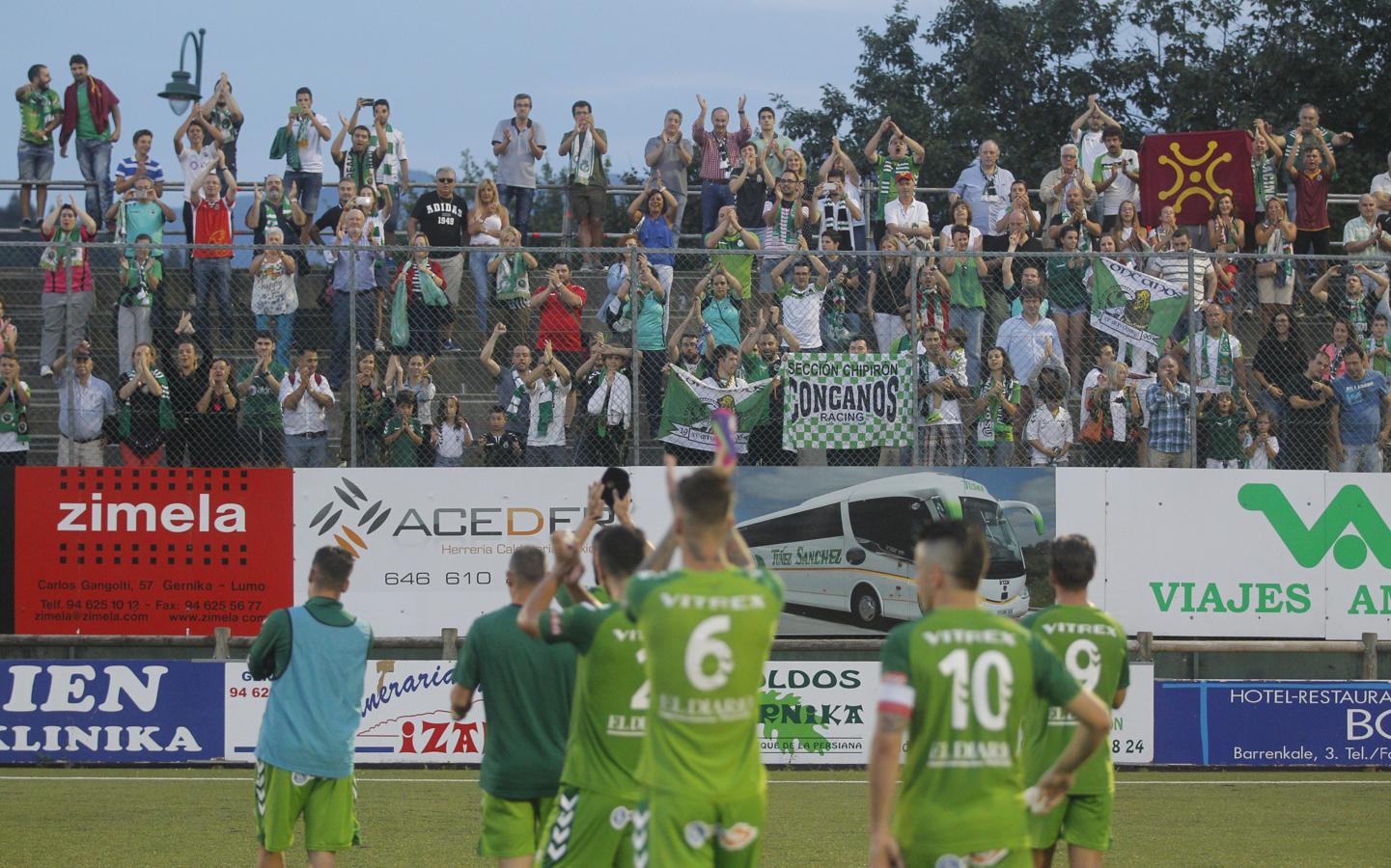 Las mejores imágenes del Gernika-Racing (1-3)