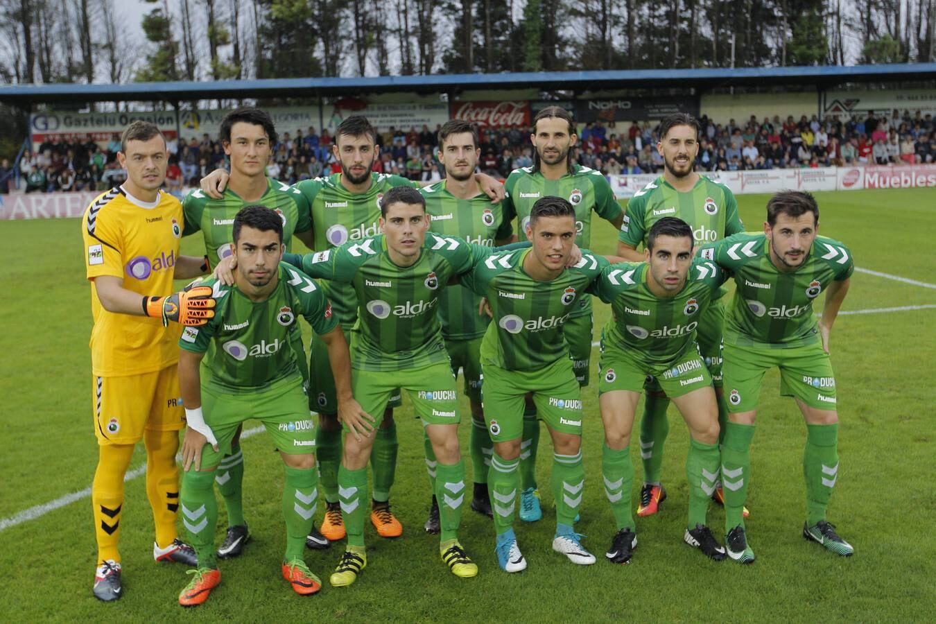 Imágenes del partido Leioa-Racing