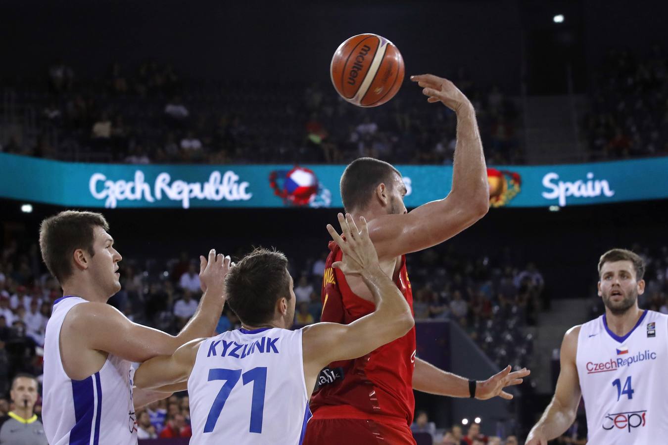 España ha pasado por encima de la República Checa en el segundo partido del Eurobasket. 