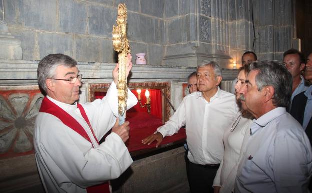 López Obrador se gana el Jubileo en Santo Toribio