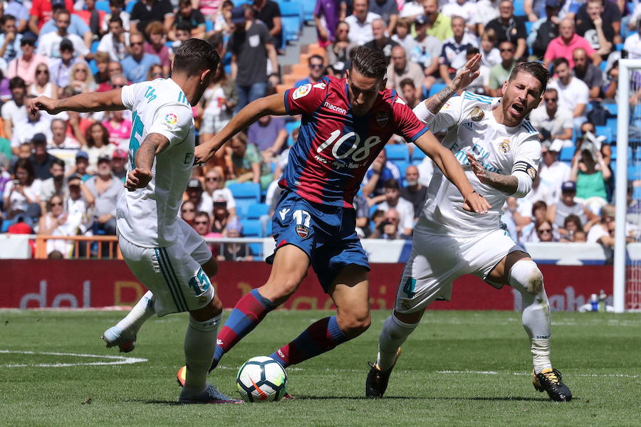 El equipo dirigido por Zinedine Zidane no pudo pasar del empate por segunda vez consecutiva en lo que va de Liga.