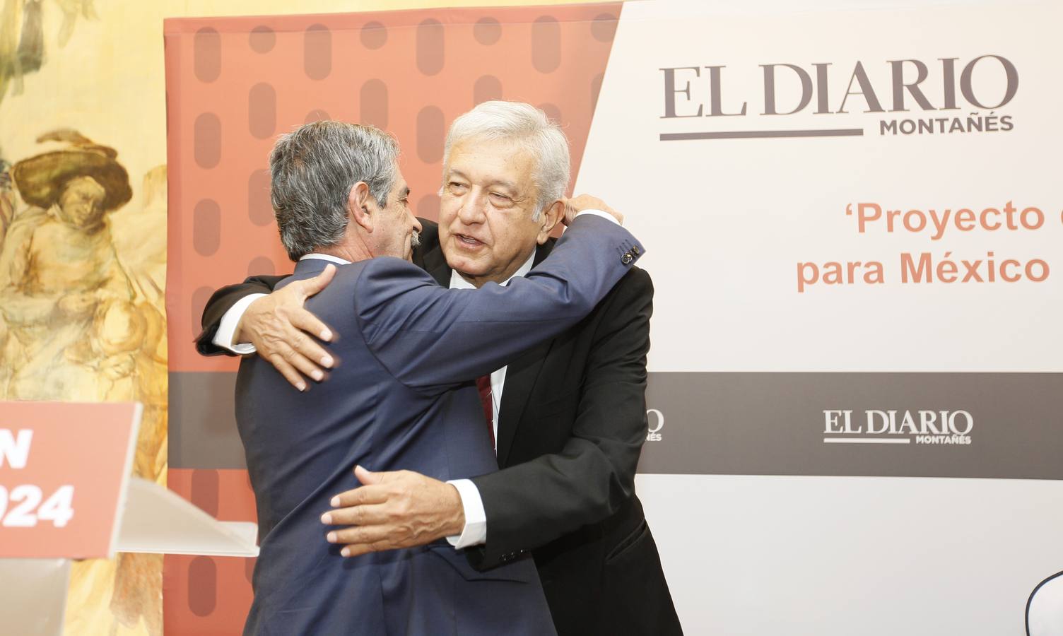 El candidato a la presidencia de México Andrés Manuel López Obrador desgrana en el Foro de El Diario Montañés su proyecto de Nación para los próximos años