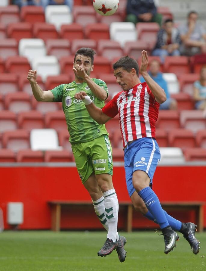 Un mal Racing cae justamente ante el Sporting B por 3-1 y suma su tercera derrota seguida fruto de sus numerosas imprecisiones