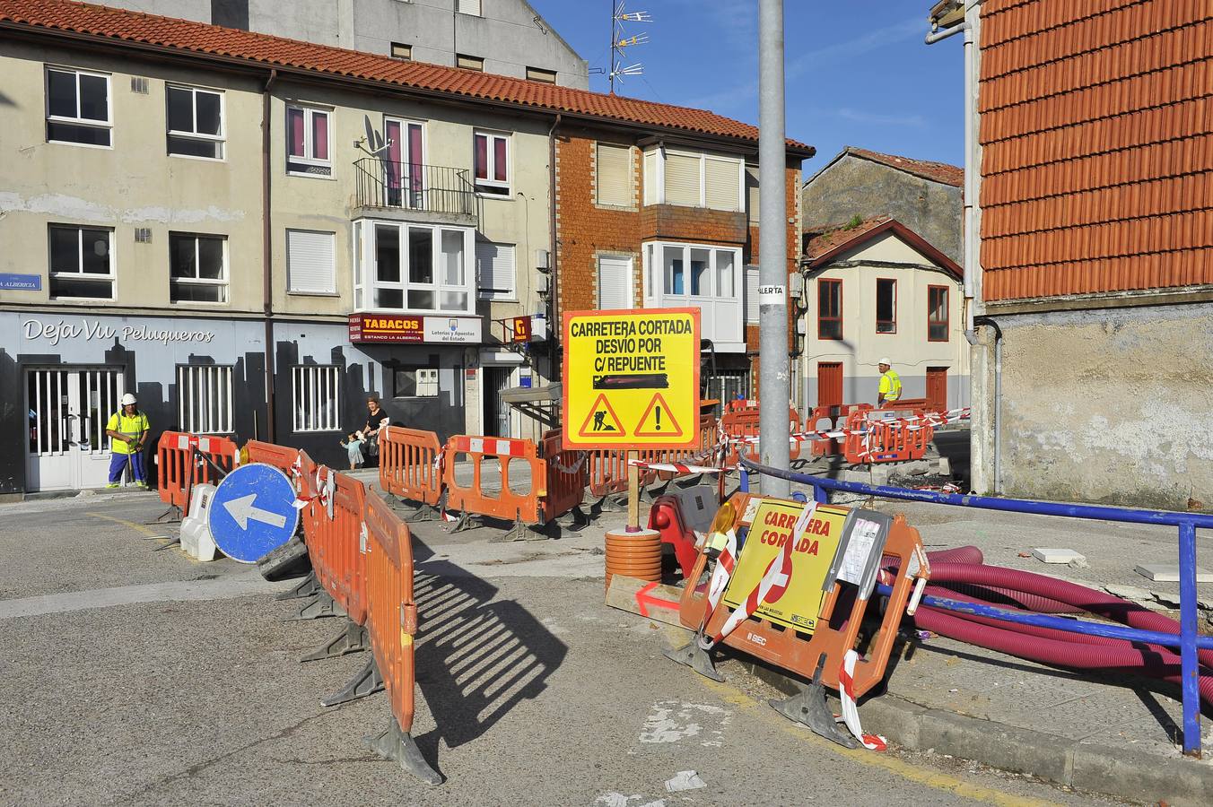 Obras en La Albericia