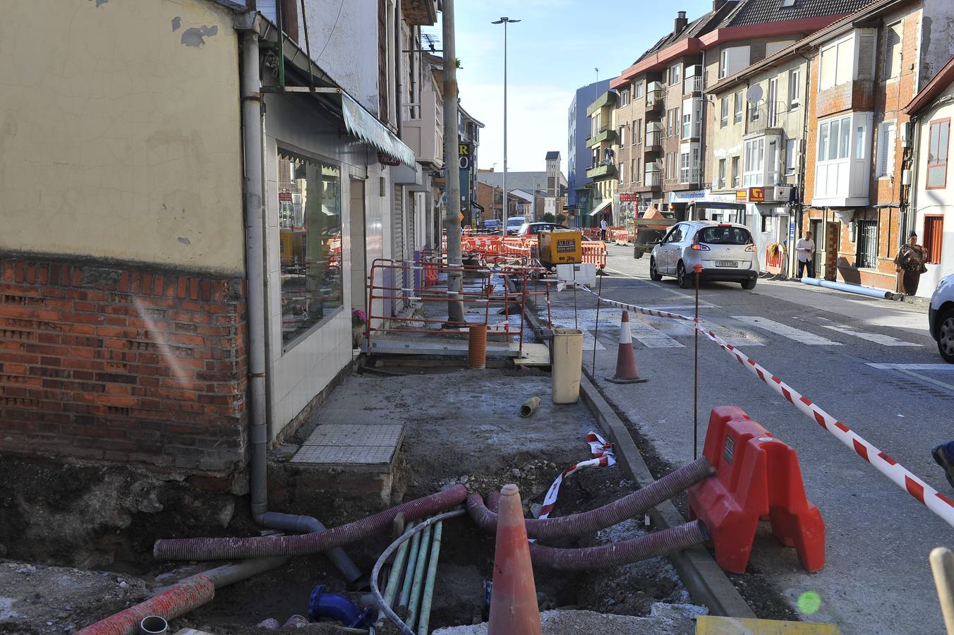 Obras en La Albericia