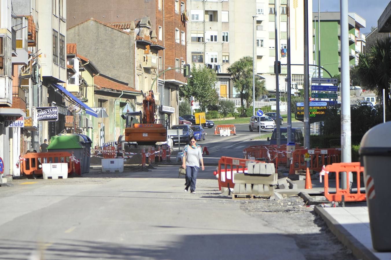 Obras en La Albericia