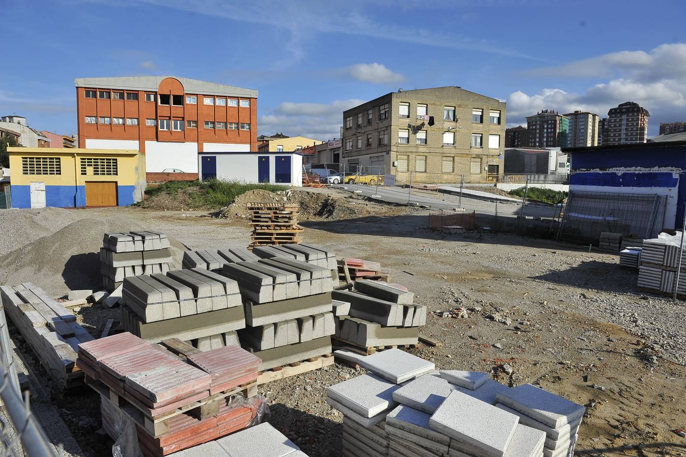 Obras en La Albericia