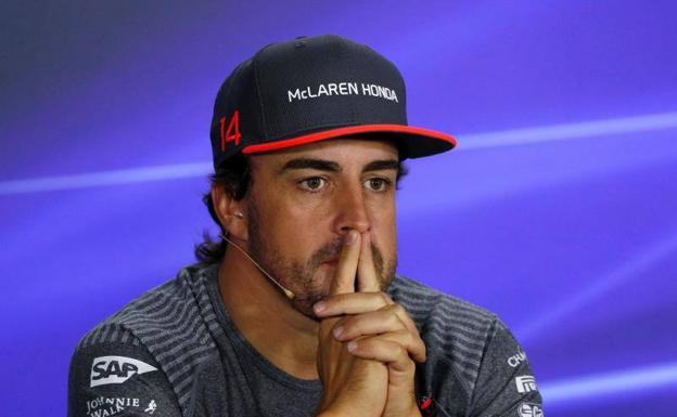 Fernando Alonso medita su futuro. 