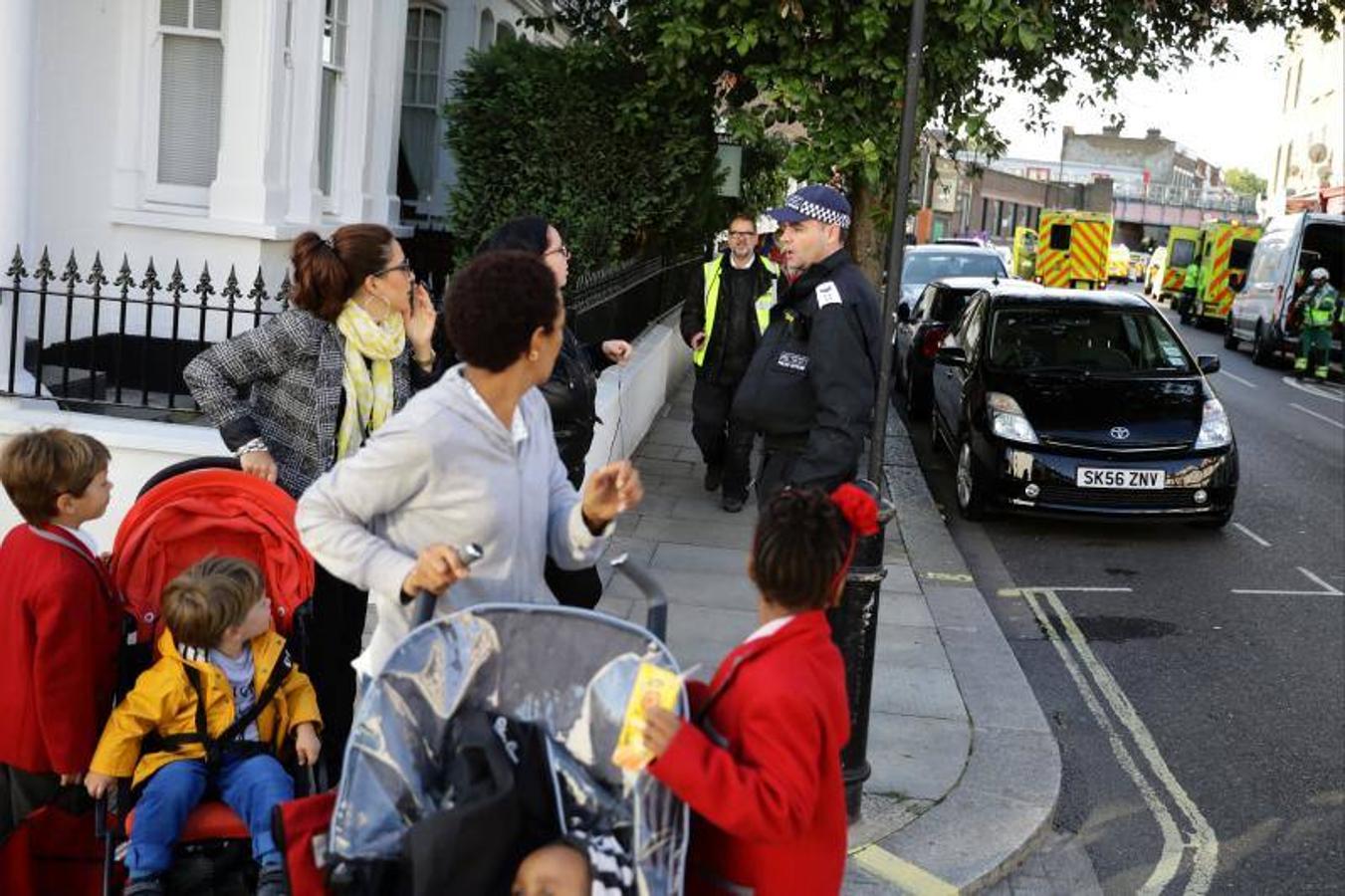 Un artefacto ha explotado en la estación de Parsons Green dejando escenas de pánico.