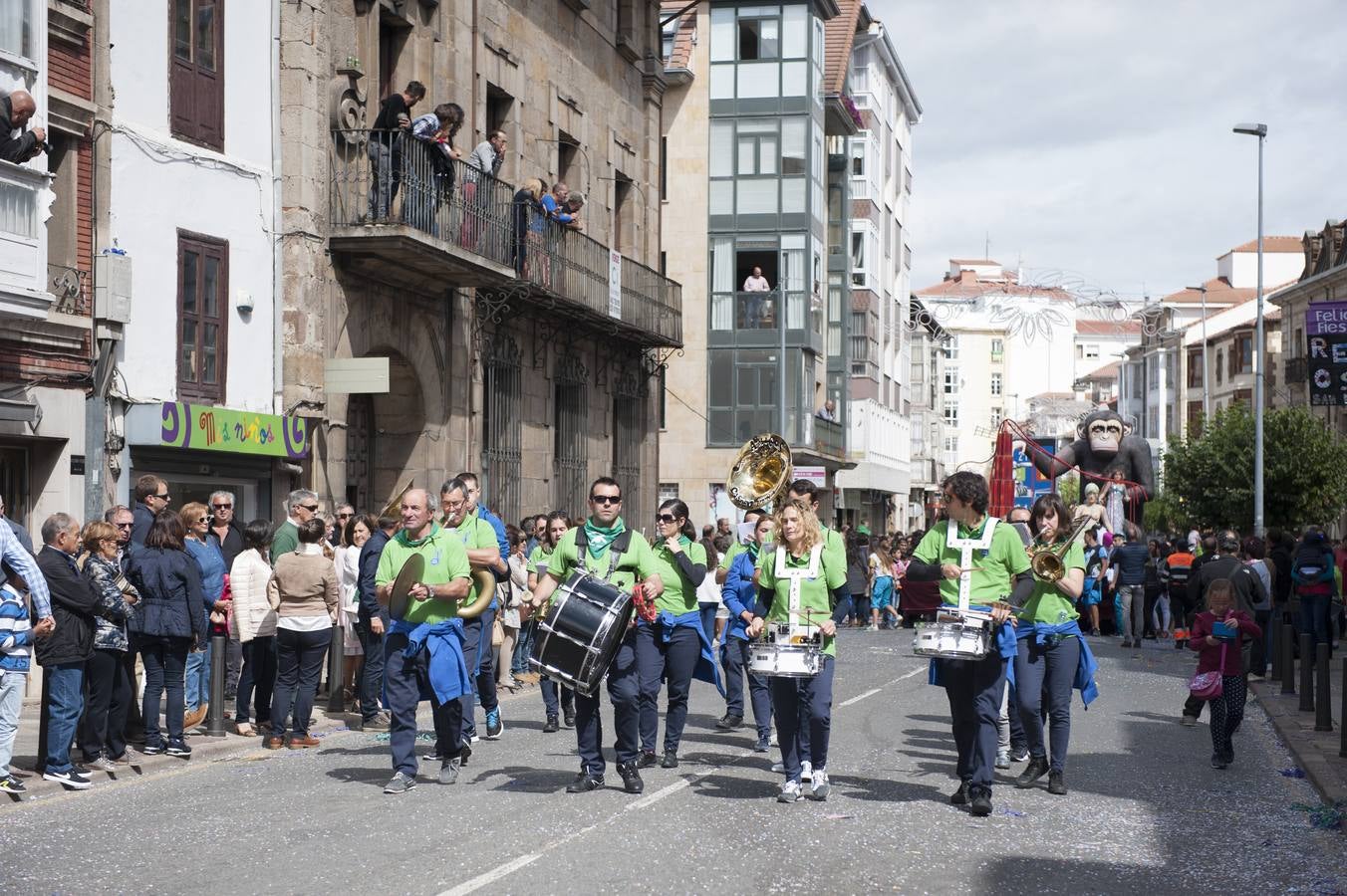 Las carrozas regresan a las calles de Reinosa