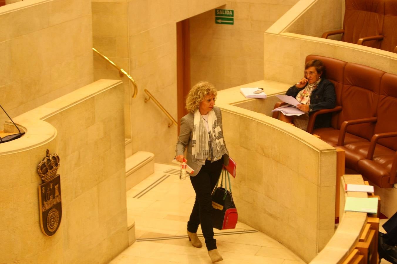 Vuelta al trabajo en el Parlamento de Cantabria