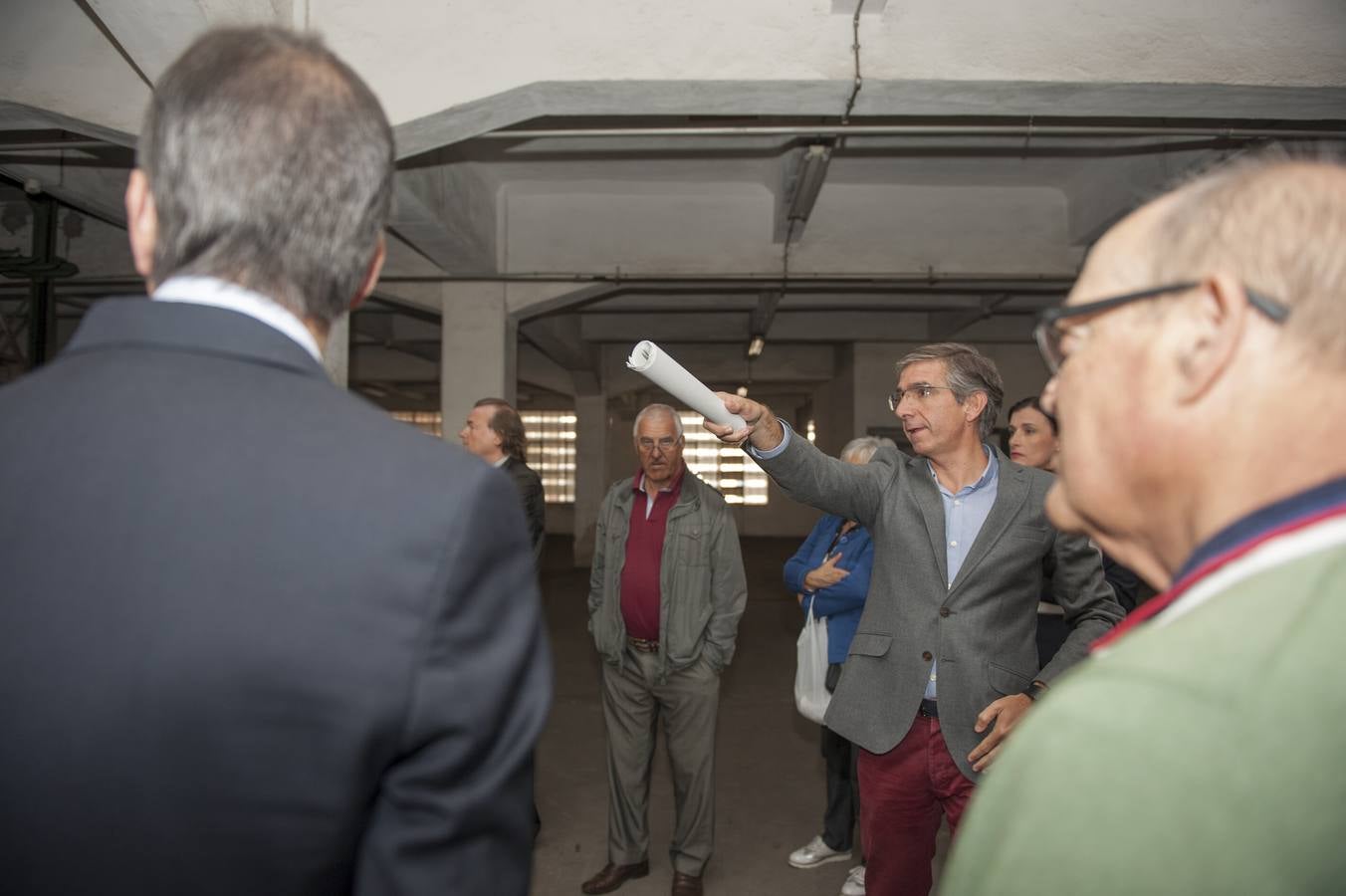 Las obras del nuevo archivo catastral, que se ubicará en el antiguo edificio de Tabacalera en Castilla-Hermida, han comenzado este martes, un paso que supone a la vez abrir el camino para seguir avanzando en el proyecto del barrio cultural La Florida.