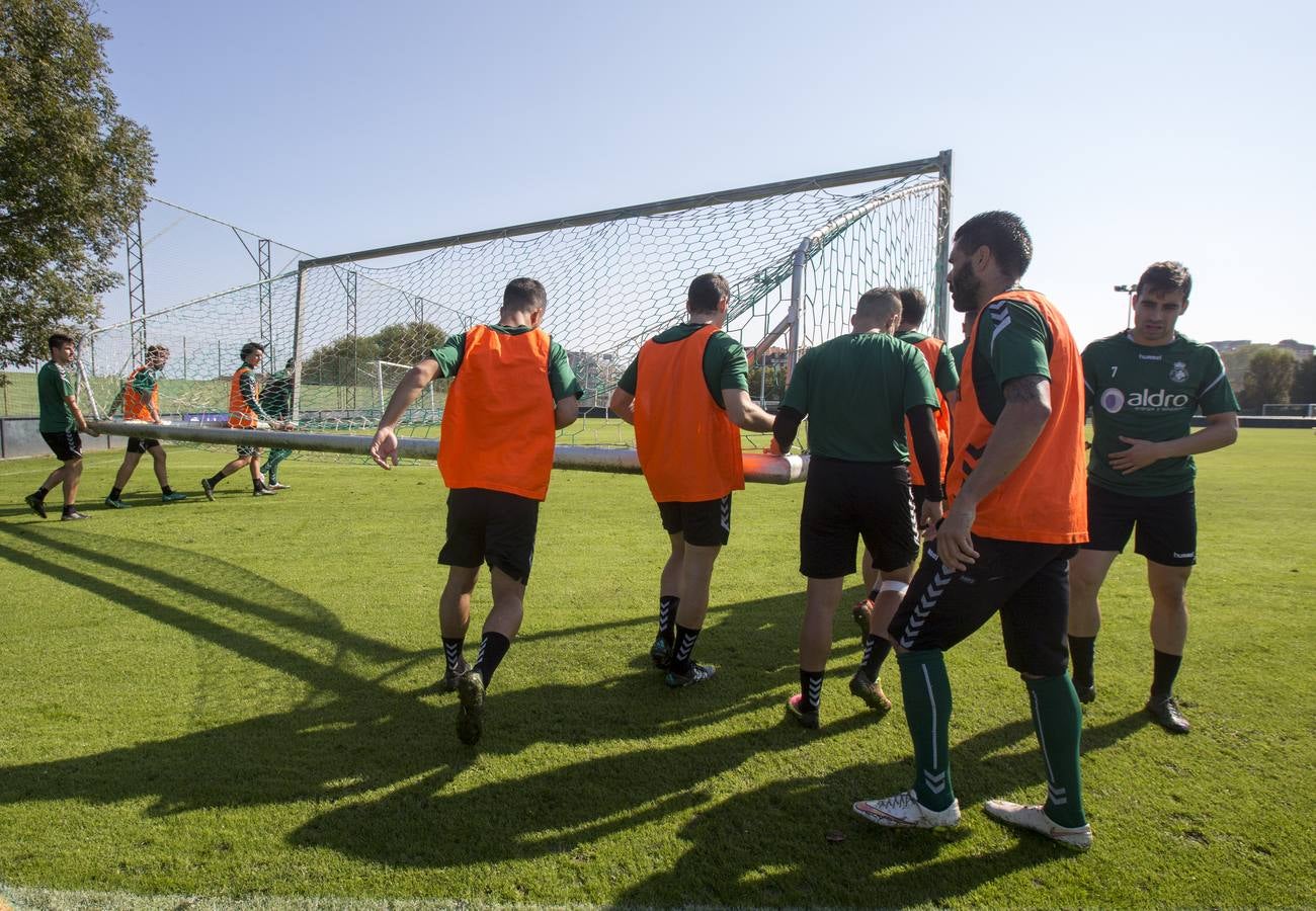 Imágenes del entrenamiento de este miércoles