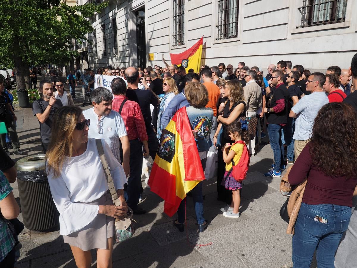 Policías y guardias civiles reclaman en Santander la equiparación salarial con los cuerpos autonómicos