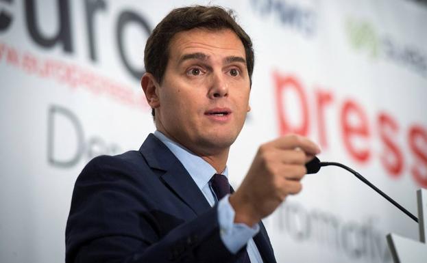 El presidente de Ciudadanos, Albert Rivera.