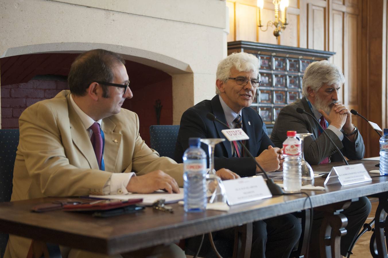 Algunas imágenes que resumen los cinco años de César Nombela al frente de la Universidad Internacional Menéndez Pelayo