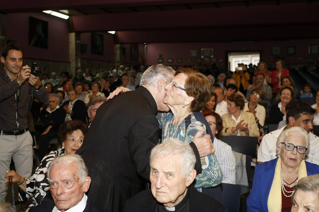 Homenaje en el Asilo de Torrelavega