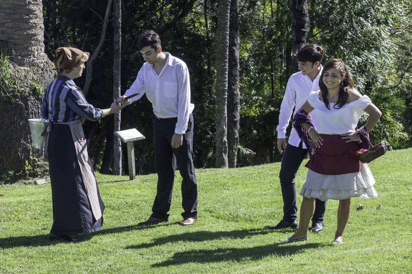 De paseo con el Marqués de Valdecilla