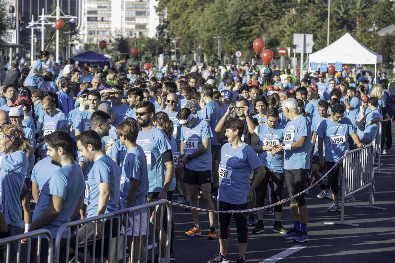 Santander corre por Siria