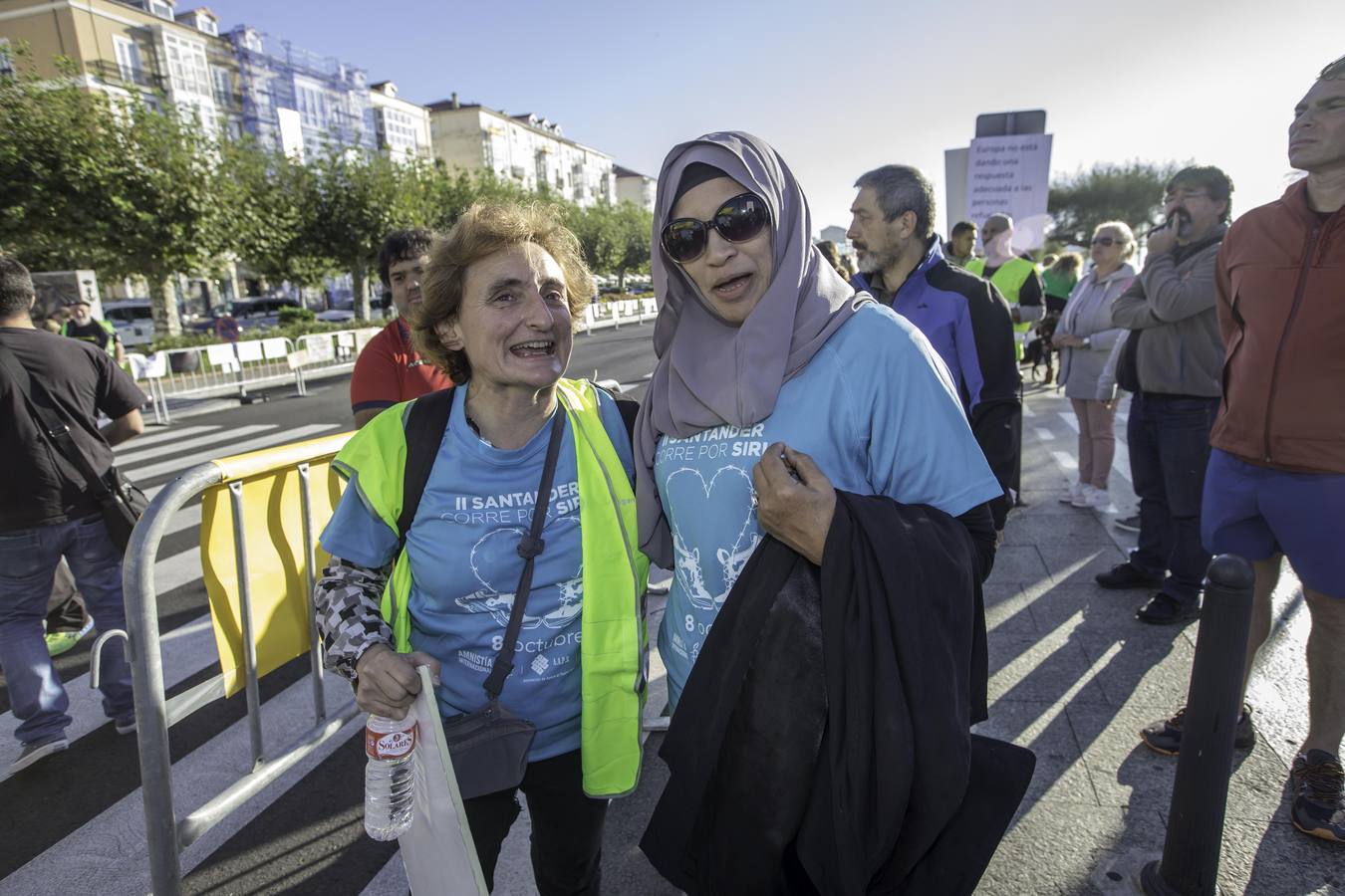 Santander corre por Siria