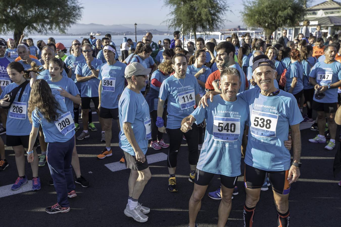 Santander corre por Siria