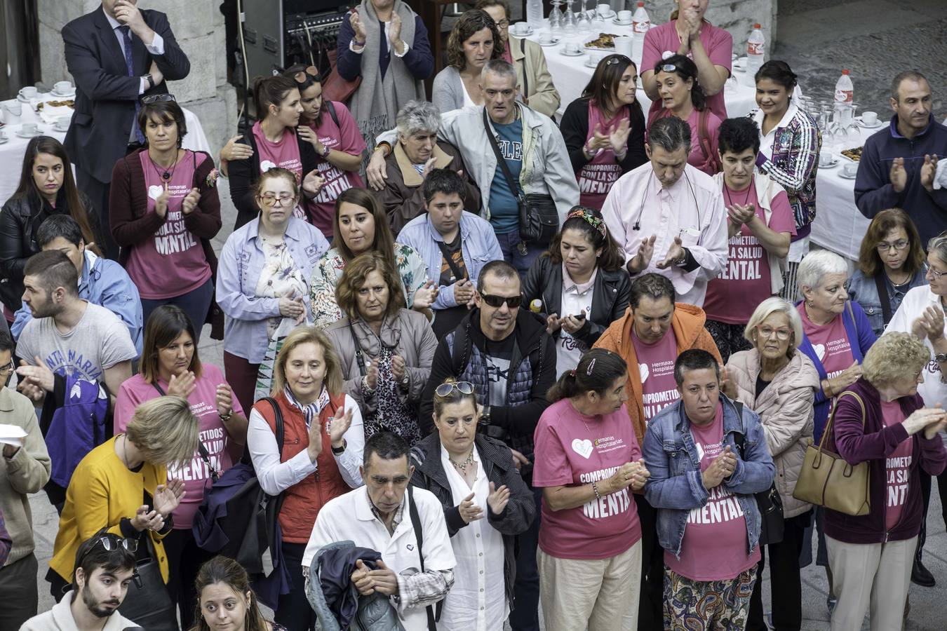 Santander acogió dos actos a la misma hora al no haberse consensuado por los colectivos uno conjunto que englobara a todos ellos 