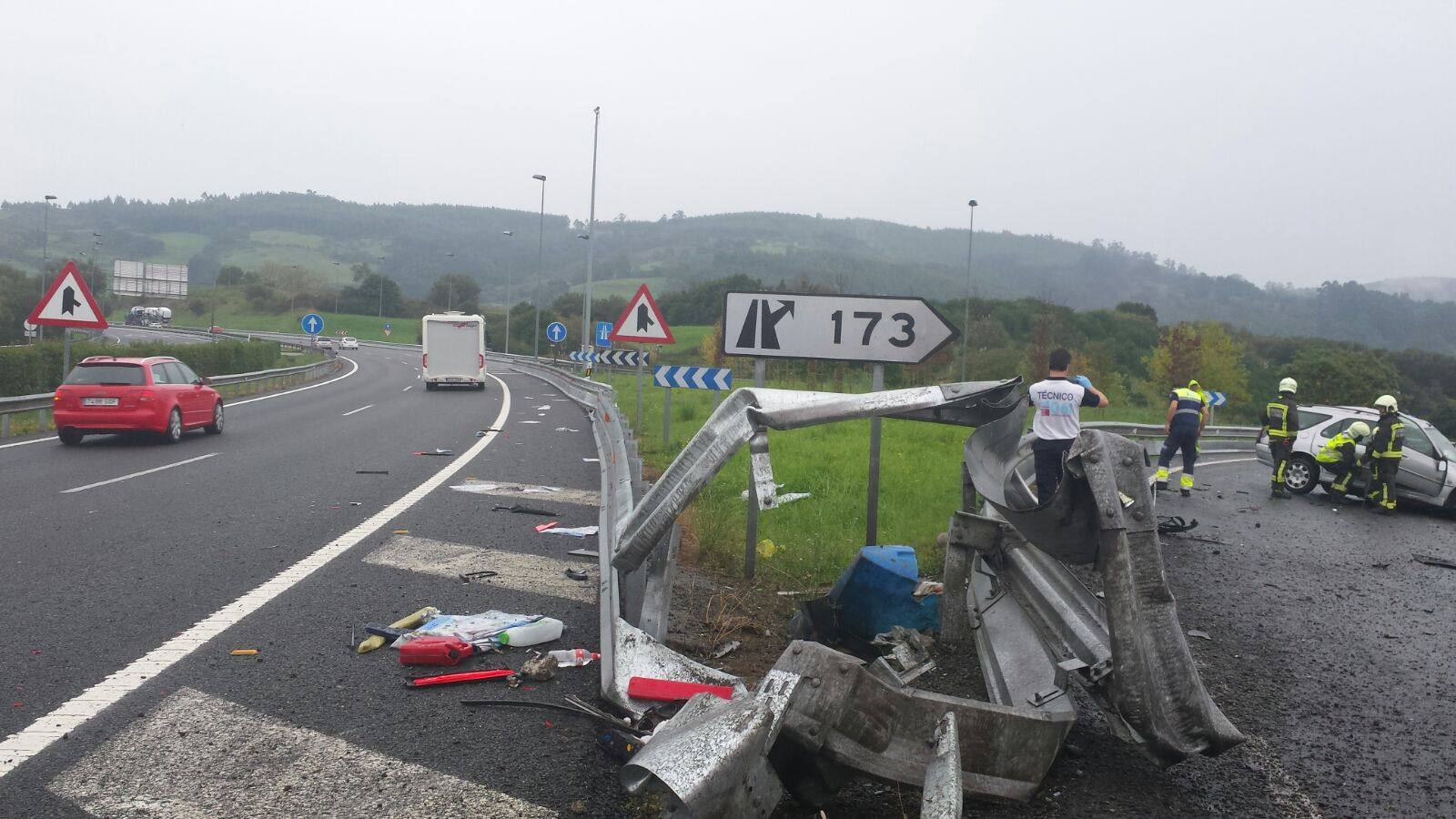 Patricia Camino, edil de CastroVerde de 43 años, falleció en un accidente en la A-8 a la altura de Colindres.