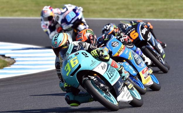 Joan Mir, durante la jornada del viernes en Phillip Island. 