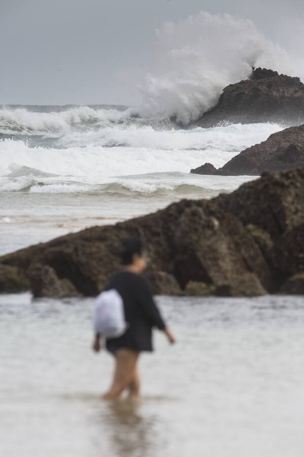 Los primeros efectos del temporal se dejan ya notar en Cantabria