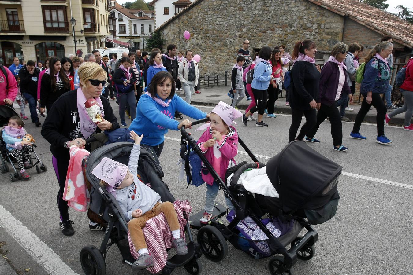 Puente San Miguel ha acogida la salida y llegada de esta marcha benéfica