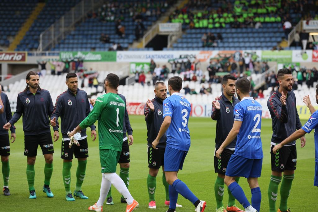 Imágenes del partido Racing-Barakaldo