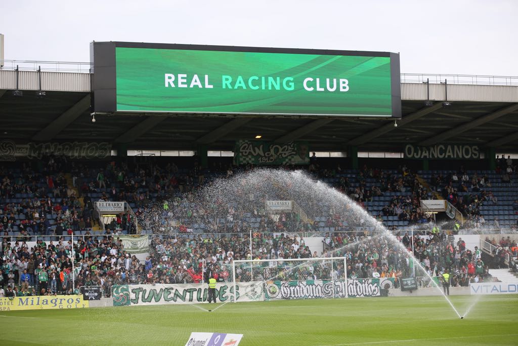 Imágenes del partido Racing-Barakaldo