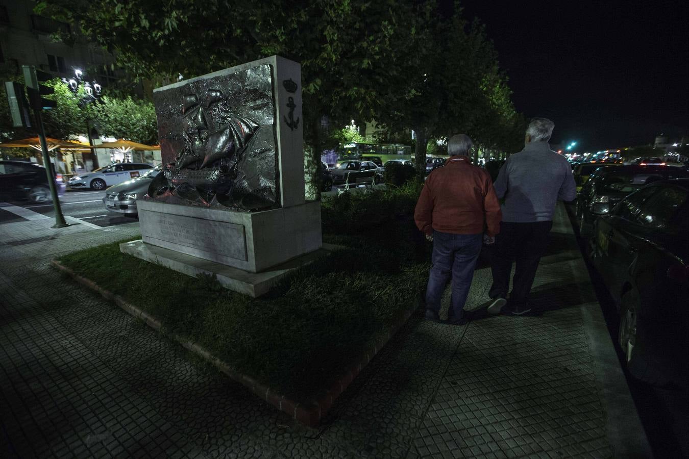 El Ayuntamiento de Santander estudia los errores de la nueva iluminación para subsanar los errores