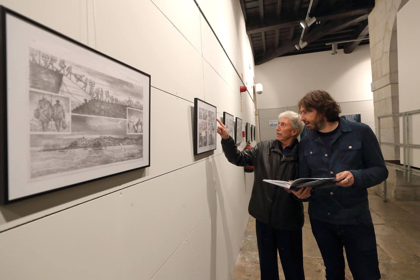 Comillas expone el universo de Moby Dick de José Ramón Sánchez