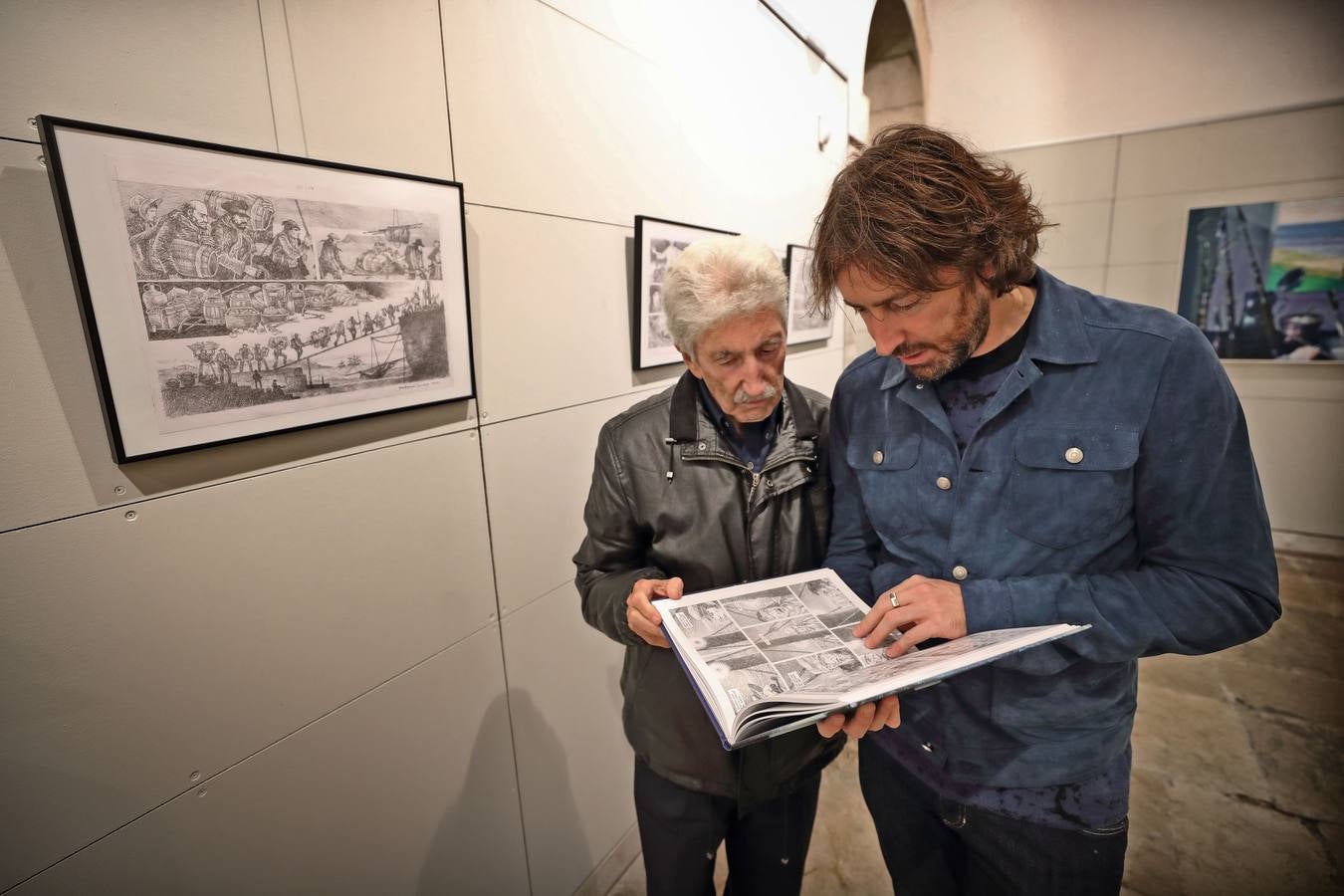 Comillas expone el universo de Moby Dick de José Ramón Sánchez