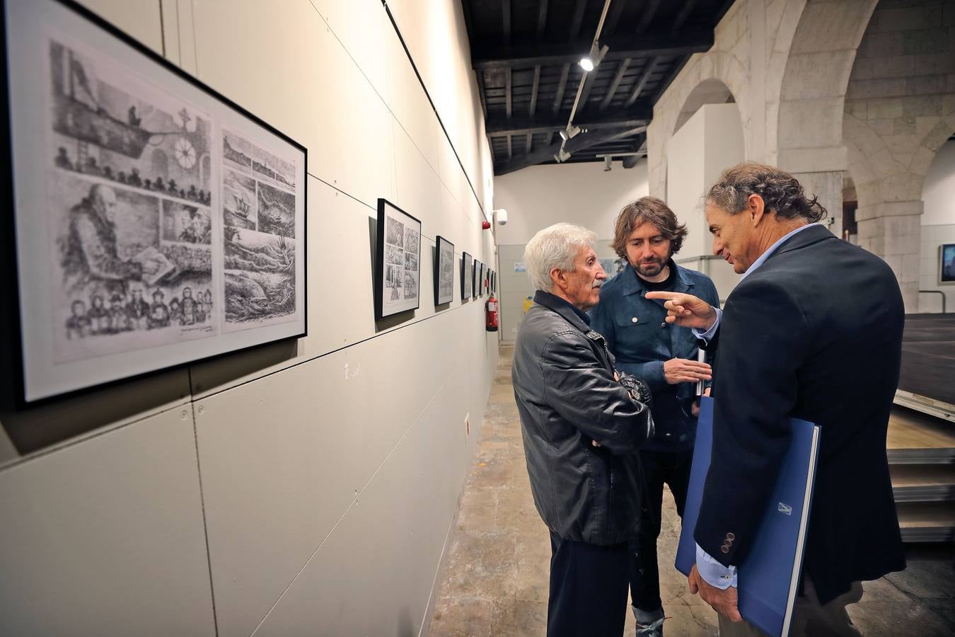 Comillas expone el universo de Moby Dick de José Ramón Sánchez