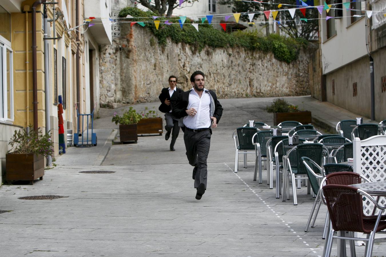 Daniel Sánchez Arévalo, detrás de las cámaras, en Cantabria