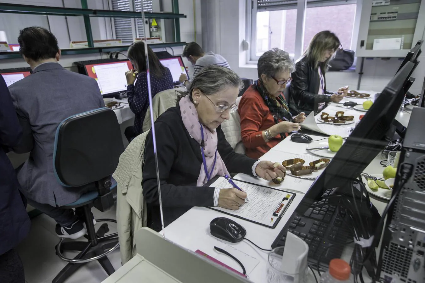 Cata para elegir los mejores quesos de España, en el Laboratorio Agroalimentario de Santander